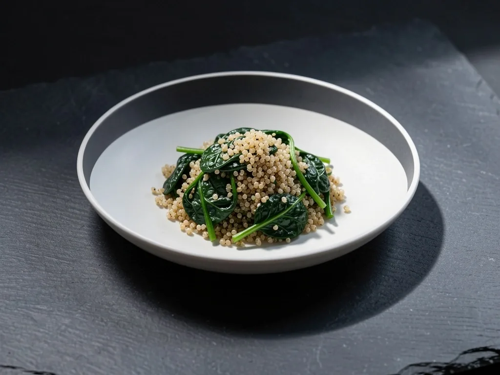 A balanced nutritional choice presented as an architectural composition